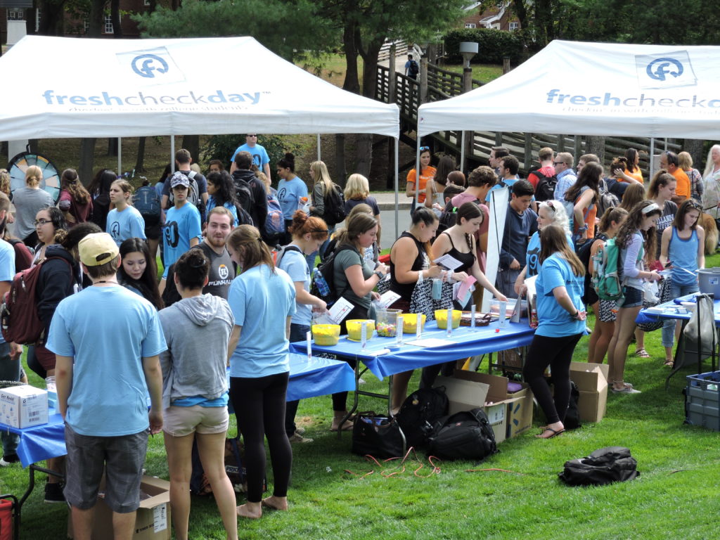 Quinnipiac University Fresh Check Day