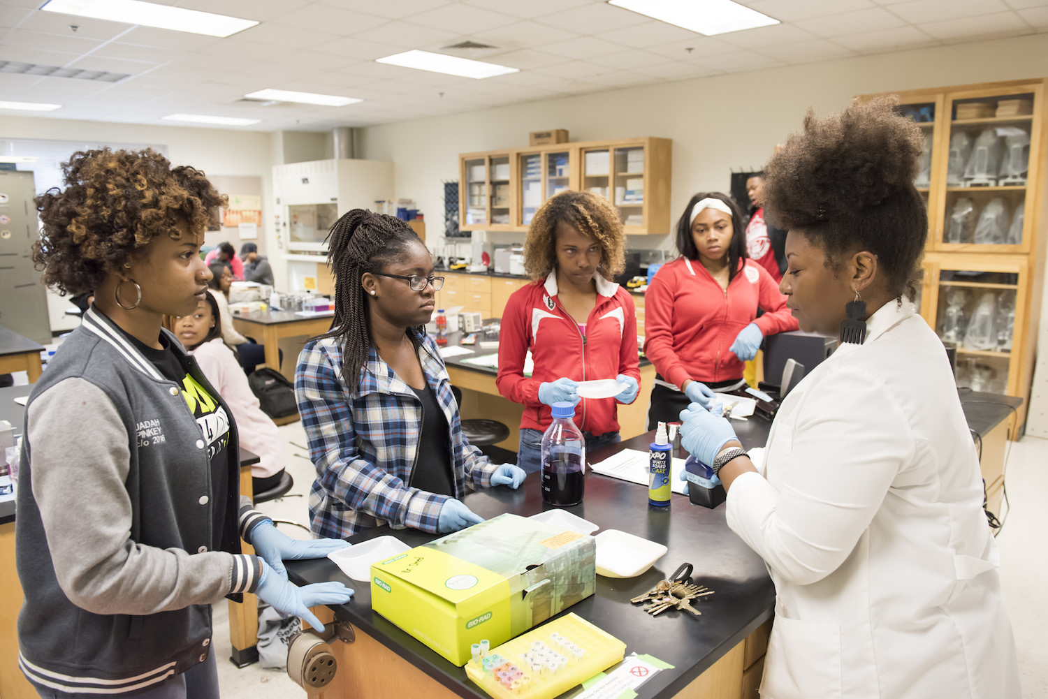 The Interactive Biology Lab at Winston-Salem State University in North Carolina. 